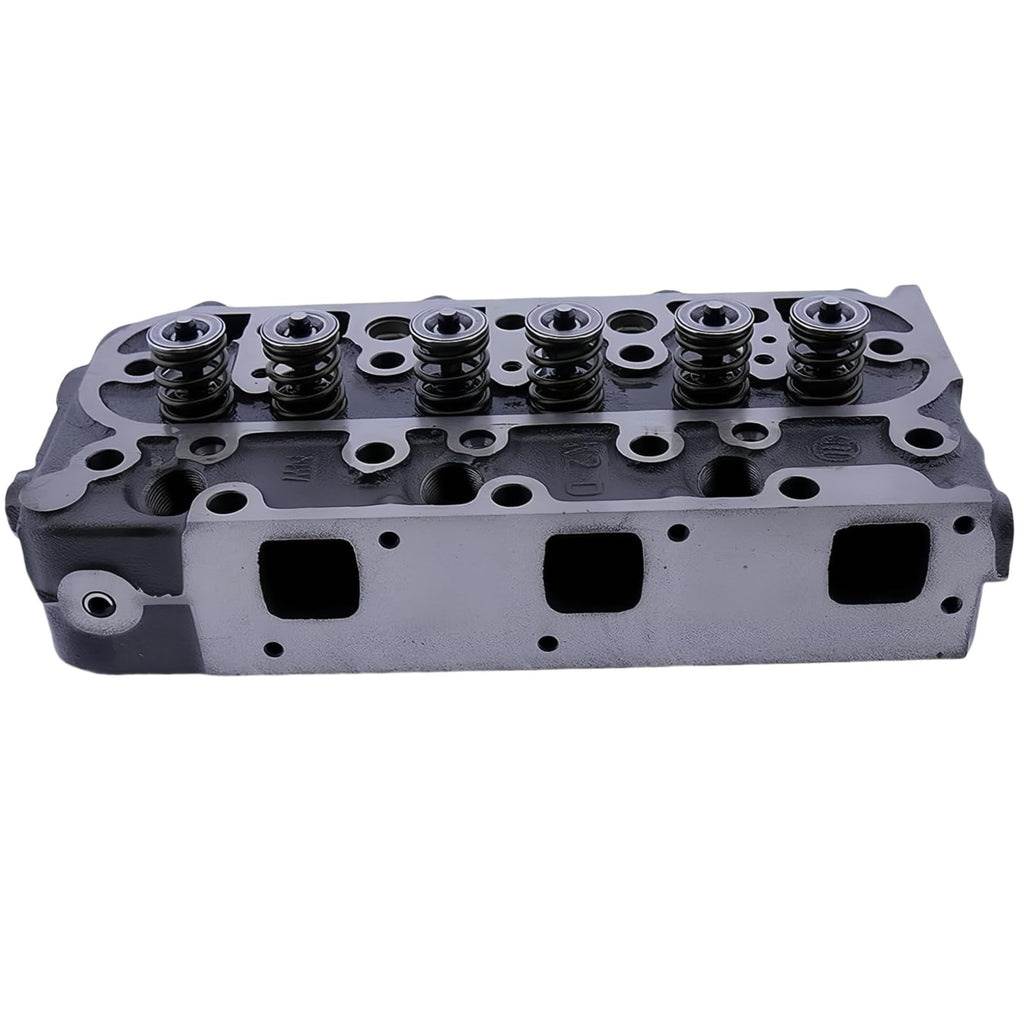 Complete Cylinder Head + Overhaul Repair Kit Compatible with Kubota D1005 Engine B2100 B2301HSD B2320 B2601HSD B7500 B7510 BX2660 BX2670 BX2680 ZD326 Replace parts