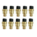 10pcs 161-1704 1611704 Heavy Duty GP-PR Oil Pressure Sensor Compatible with Caterpillar CAT Engine C7 C9 C-10 C-12 C-15 C-9 3508B 3512B 3516B 3516C