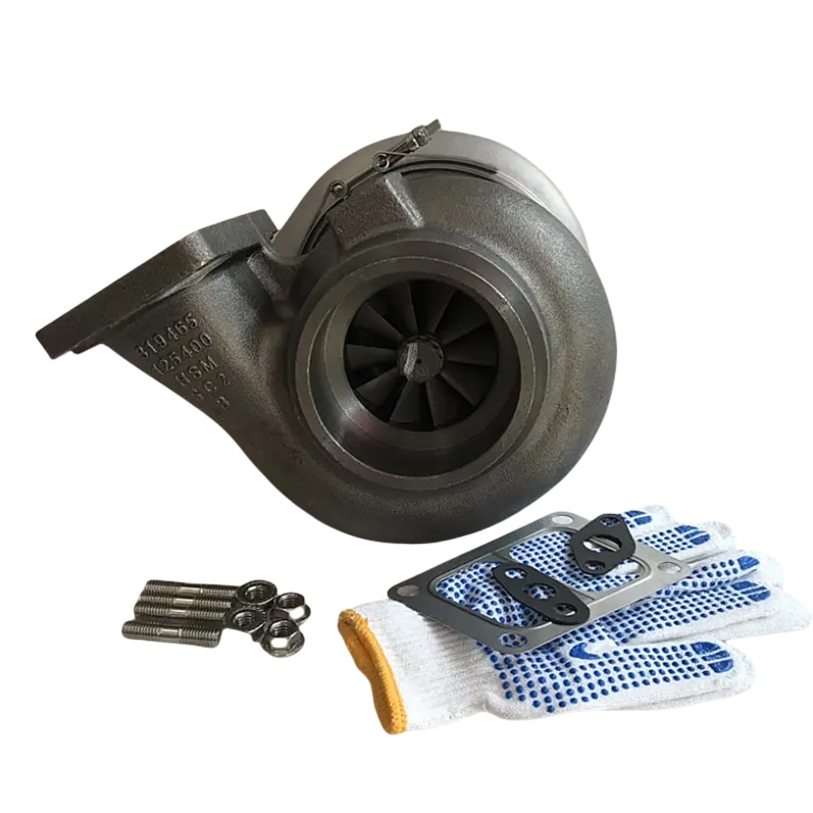 Turbocharger 6152-81-8102 HM-D00006 KZ000951 4038475 3595157 17060104 ST-093 HX35 15705 Fits for Komatsu PC200-7 Excavator 6D102 Engine