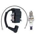Ignition Coil Module with Spark Plug 4144-400-1302 Fits for Stihl Trimmer FS50 FS40 FS56 KM56