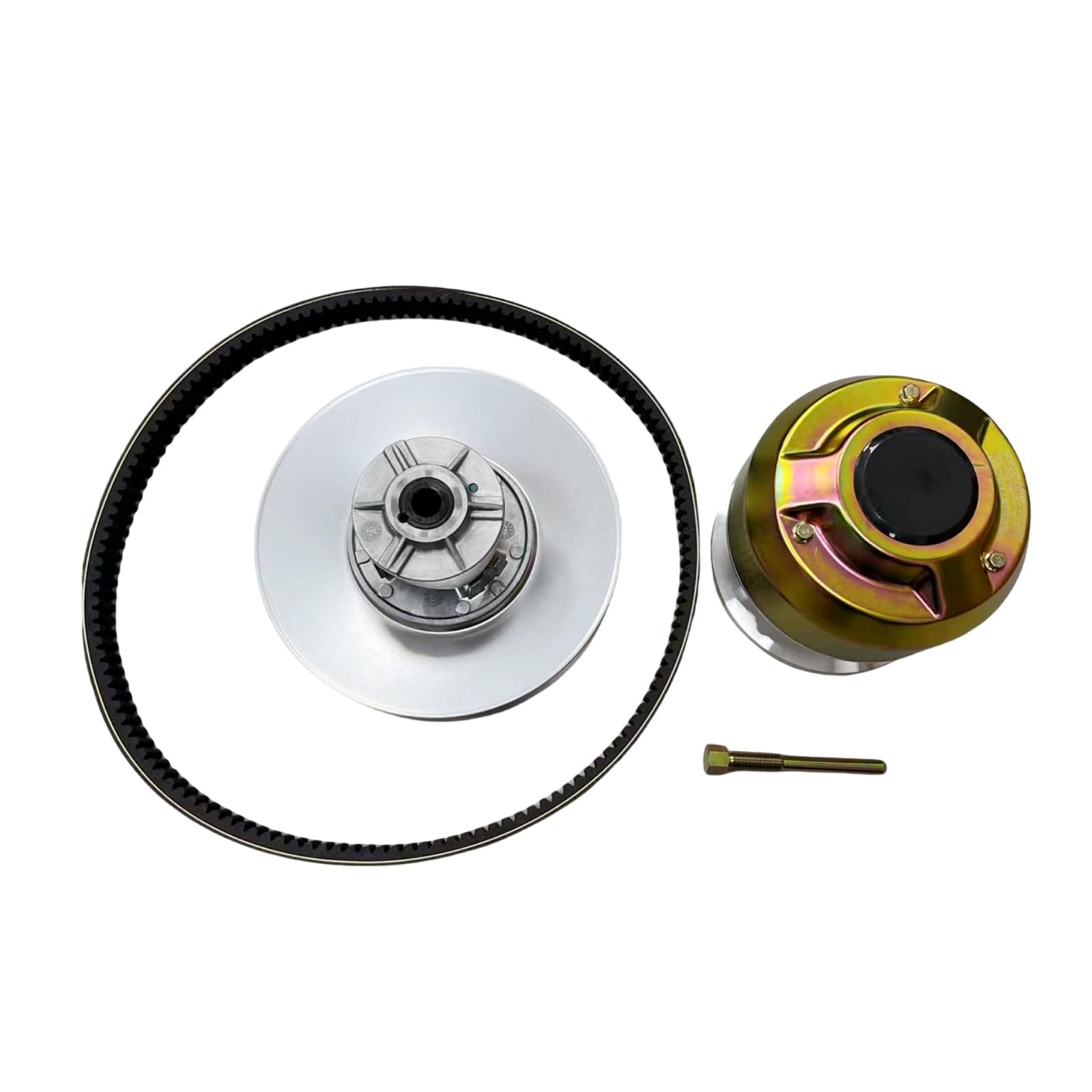 Clutch Kit With Belt AM138487 AM140986 Compatible with Yanmar 3TNV70 Engine John Deere Utility Vehicle 4X2 HPX 4X4 HPX 4X4 Gator 4X2 Gator HPX815E Military 6X4 Gator 6X4 Gator