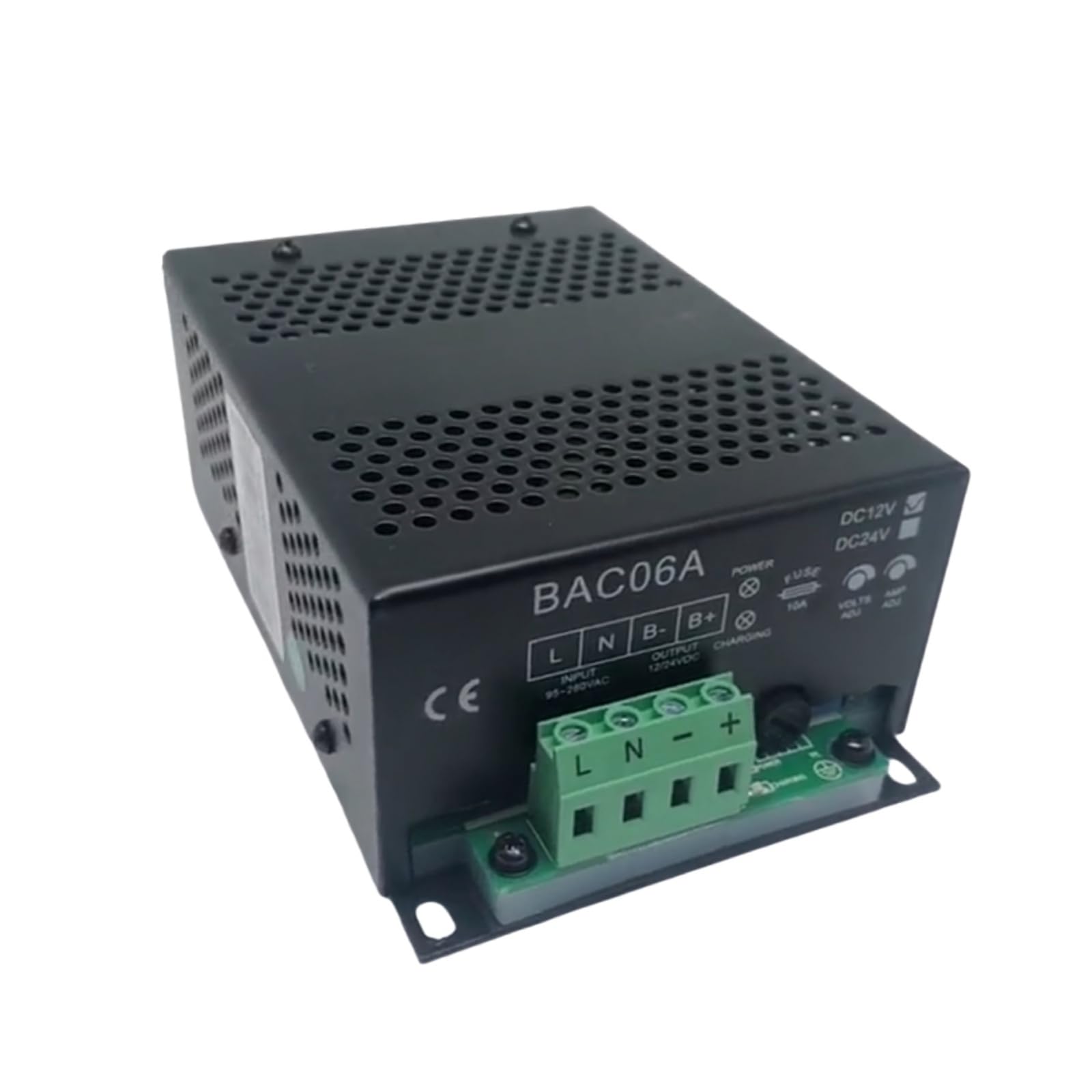 BAC06A 12V 6A Battery Charger Switching Floating Charger Fits for Generator Replace parts