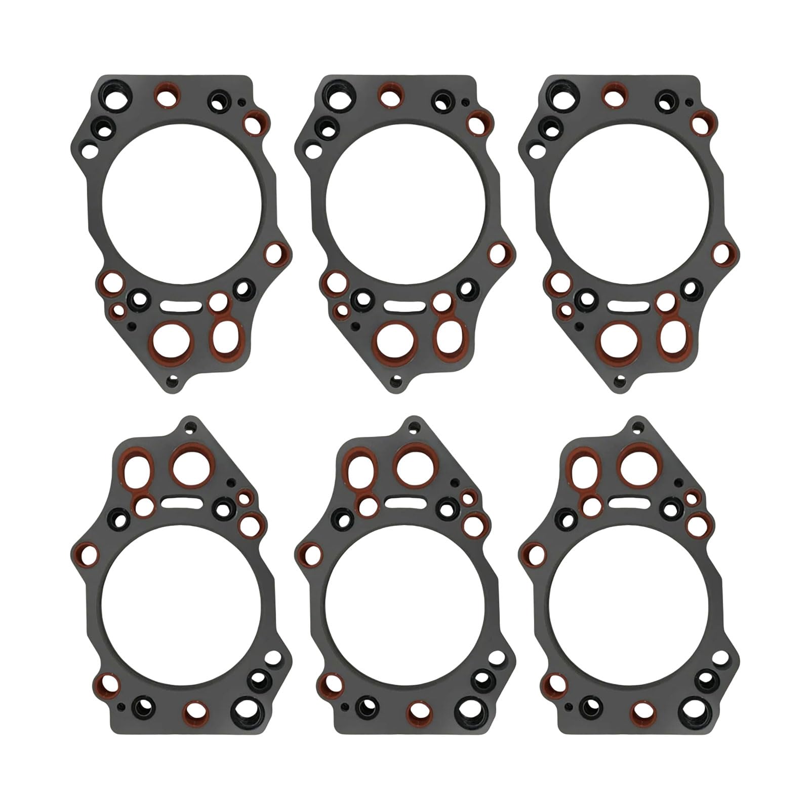 6210-17-1814 6PCS Cylinder Head Washer Fits for Komatsu Diesel Engine 6D140 Replace parts