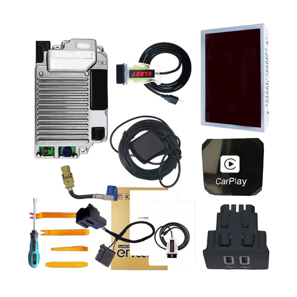SYNC 2 to SYNC 3 Upgrade Kit Wireless Carplay Explorer Applicable for Ford F150 F250 SYNC 3.4 APIM NA223 with 8" Touchscreen Diplay GPS Navigation(with CarPlay)
