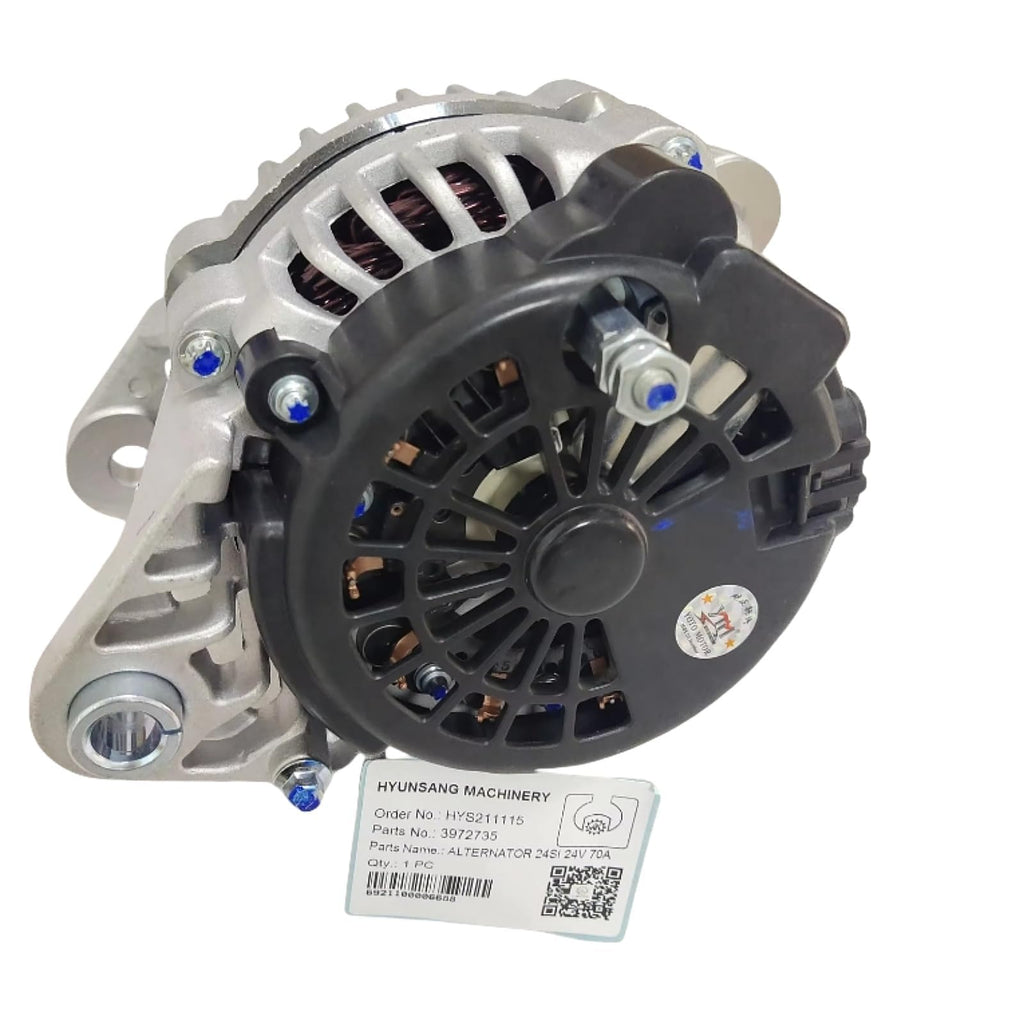 Alternator 24V 70A 4936879 5282841 For Cummins Diesel Engine M11 QSM11 ISM11 6BT5.9