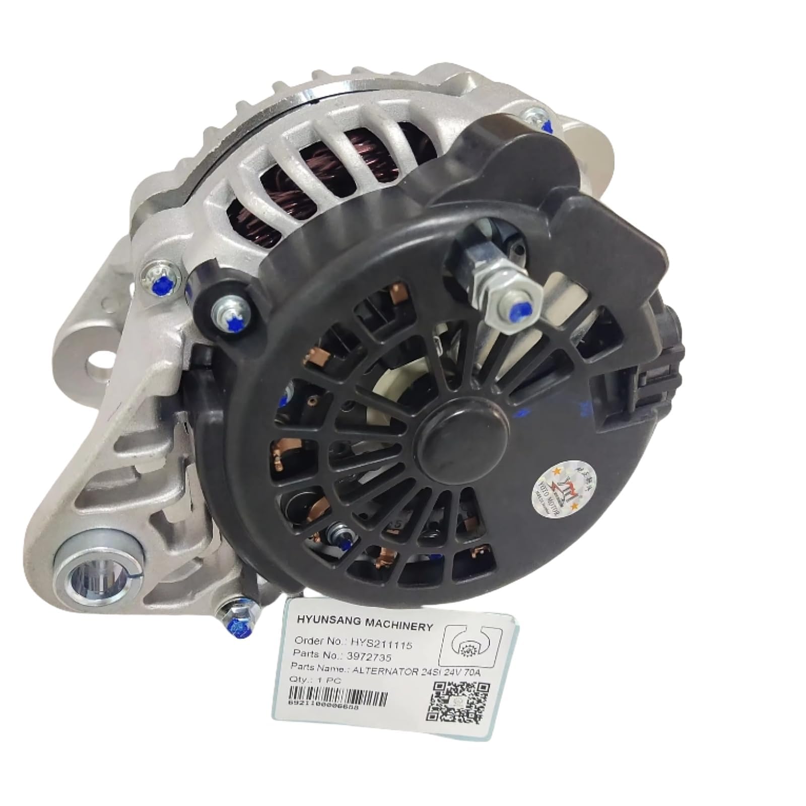 Alternator 24V 70A 4936879 5282841 For Cummins Diesel Engine M11 QSM11 ISM11 6BT5.9