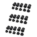 3 groups Rubber Annular Buffer Mount Kit With Plug Cap 1123 791 2800/1123 791 7300 Fits For 017 018 MS180 MS170 MS210 MS230 MS250 Chainsaw Replace parts