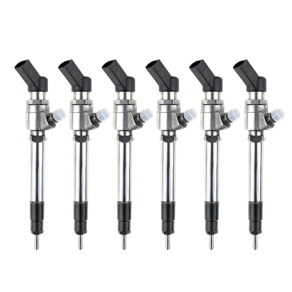 6PCS Fuel Injector 6H4Q-9K546-DB 6H4Q9K546DB Fits for Land Rover 3.6 TDV8 Replace parts