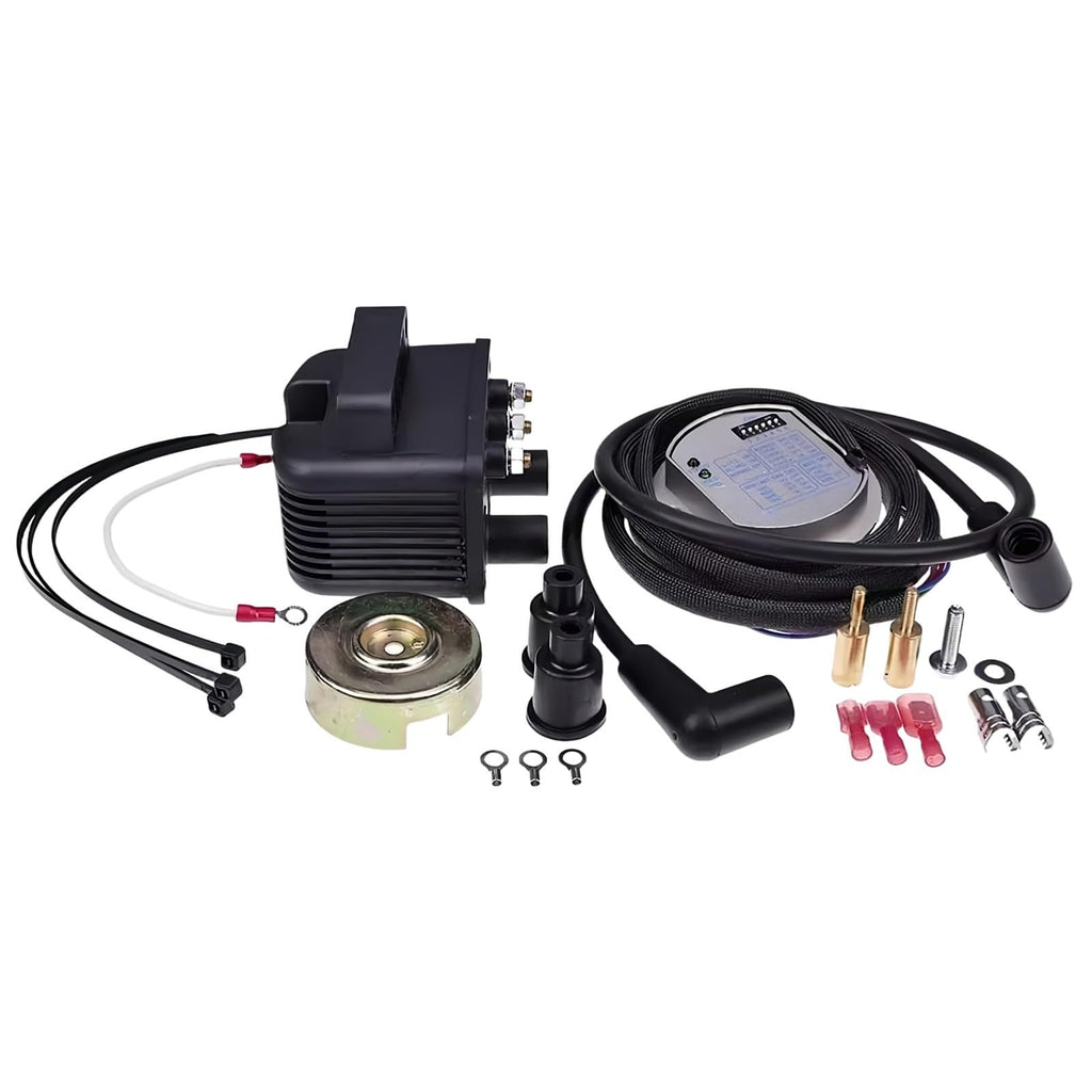 53-660 Programmable Ignition Kit 53-660 Fits for Big Twin Models 1970-1999 (Except Twin Cam) | Fit for Sportster 1986-2003 (Except "S" Models) Replace parts