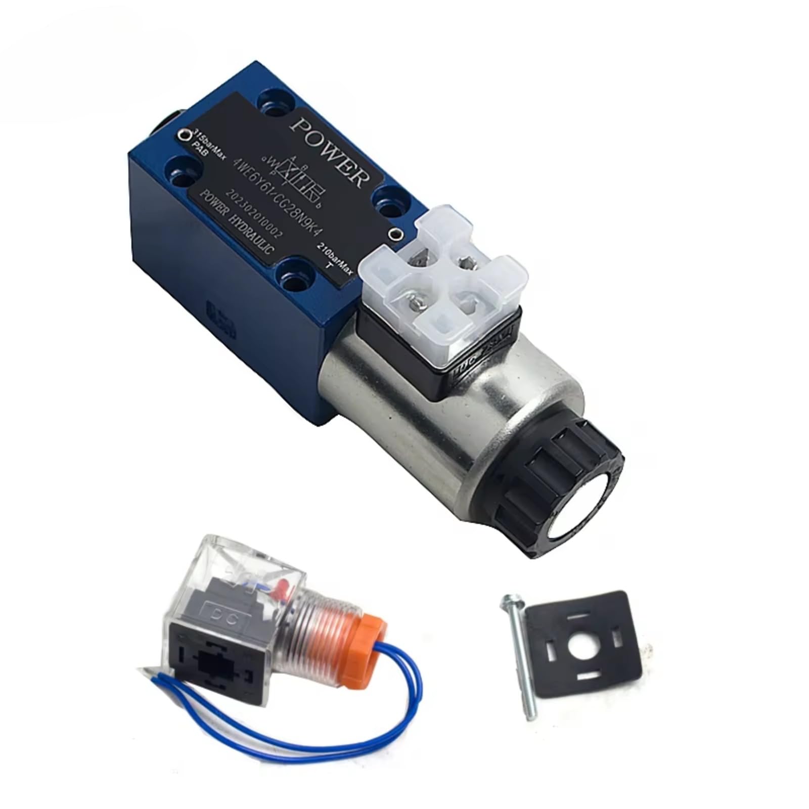 4WE10D-50/AW220-50NZ5L 12V Hydraulic Solenoid Directional Control Valve