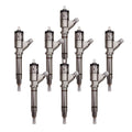 8pcs 0445120027 0986435504 97303657 97780144 Diesel Fuel Injector Fits for GM Chevy 6.6L Duramax LLY Engine Silverado 2500HD 3500 Sierra 2500HD 3500, 2004-2005