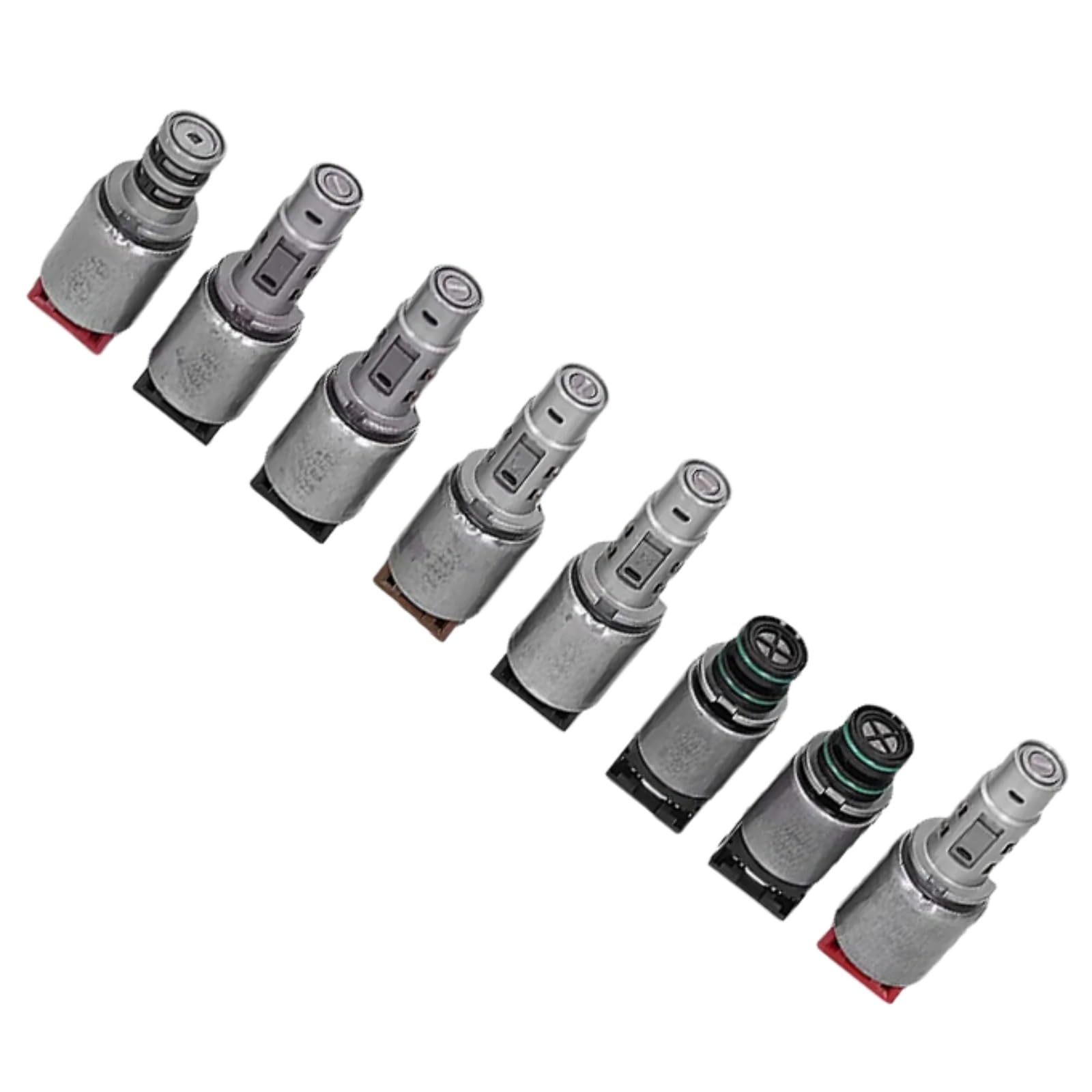 8PCS Transmission Solenoids A6MF1/2 A6LF1/2/3 Automatic Transmission Solenoid Kit 6 Speed Repalcement Fits for Elantra Grandeur Sonata Verna Veracruz Forte Optima Sorento Soul Lotze