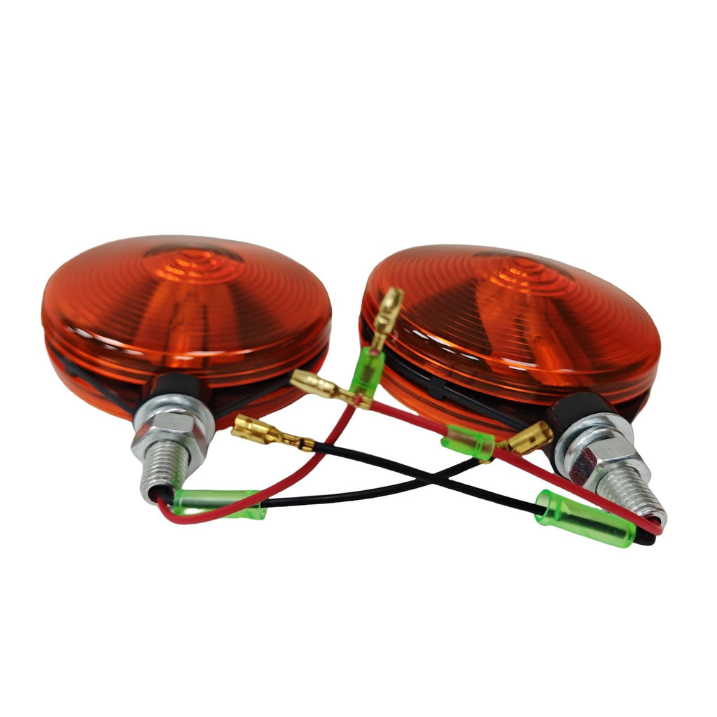 2X Hazard Light Assembly 3C081-75870 Fits for Kubota B L M Series Tractors L45 L4740 L4760 L5040 L5060 L5240 L5460 L5740 M7040 M8540 M9540