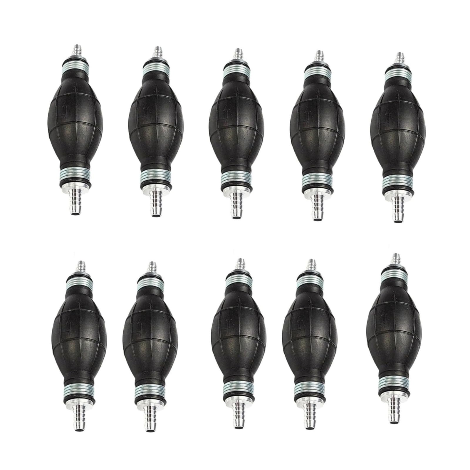 10PCS Fuel Primer Pump 6657734 6mm Fits for Bobcat 440 453 463 540 640 645 653 740 743 751 753 763 773 843 853 863 873 883 943 953 963 B300 BL370 BL570