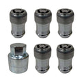 82215711 Wheel Lock Lug Nut Kit Fits for Jeep for Wrangler 2018-2023 for Gladiator Replace parts