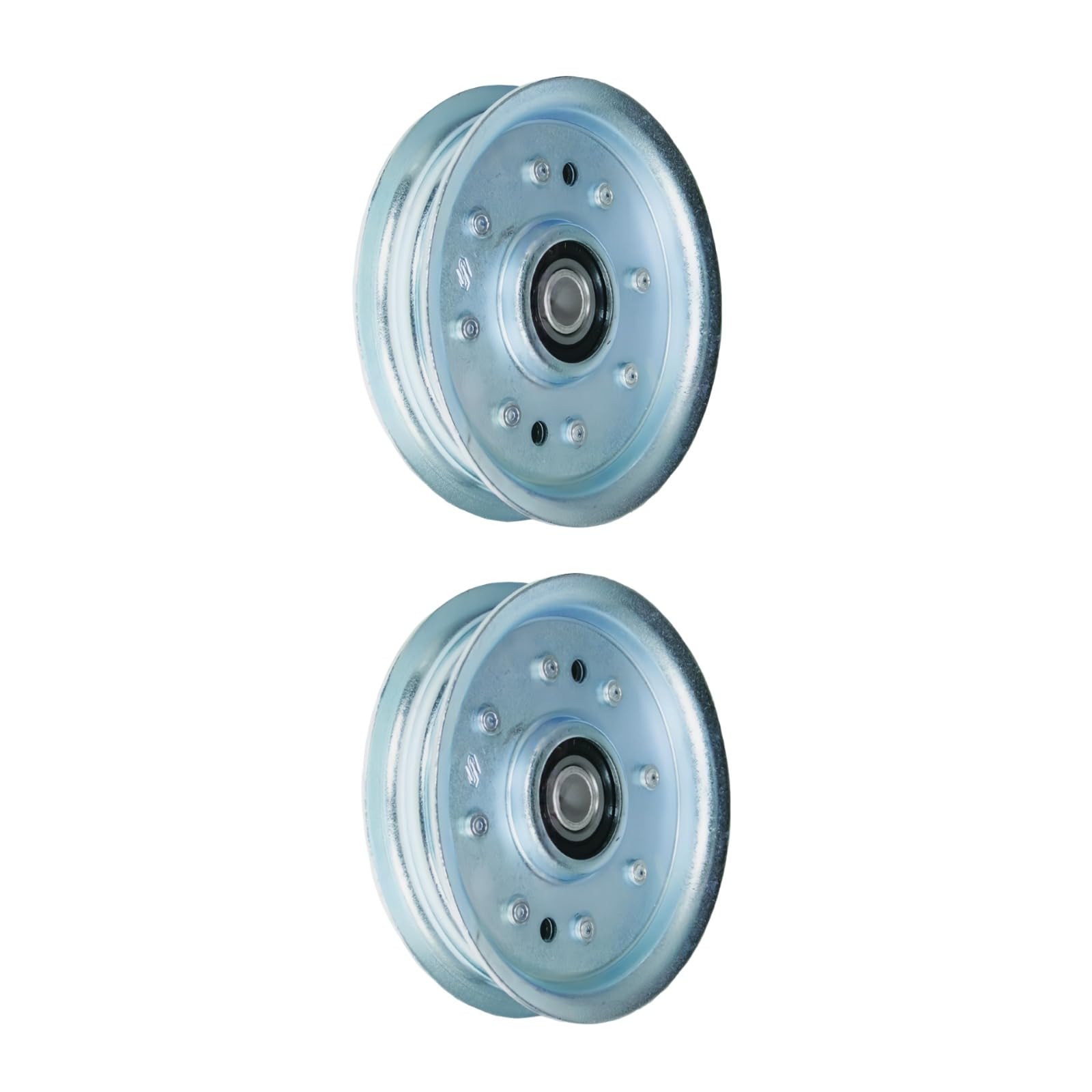 2PCS Flat Idler Pulley AM37249 AM107468 AM35862 AM37442 Fits for John Deere