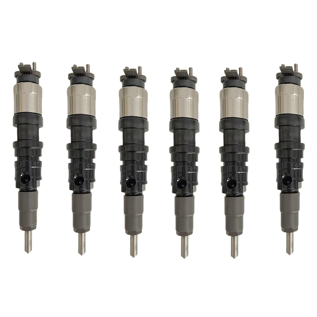 6Pcs Fuel Injection 295050-1020 Compatible with S00001059+07 for Excavator Replacement