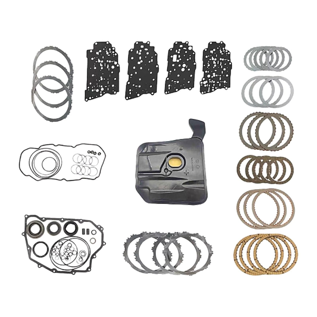 6F35 Transmission Master Rebuild Kit with Oil Pan Fits for Ford for Edge 09-17 Replace parts