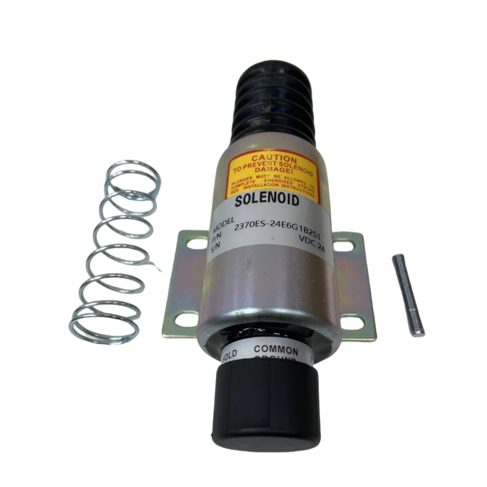24V 2370ES 2370ES-24E6G1B2S1 SA-3973 Run-on Stop Solenoid Compatible with SA-3973