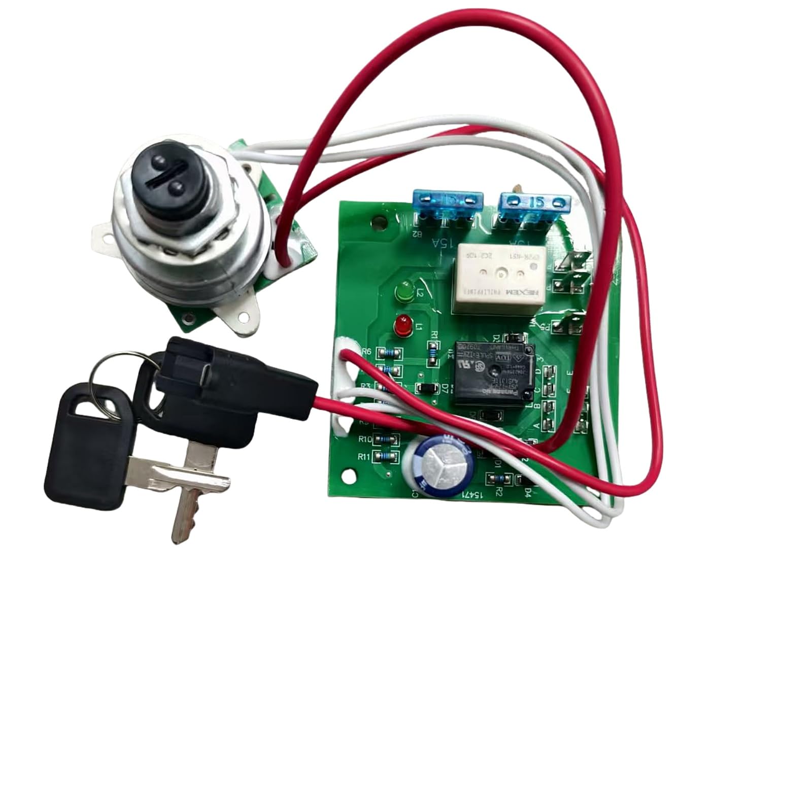Ignition Switch Module W/Key AM115471 AM136681 Fits for John Deere 415 425 445 455