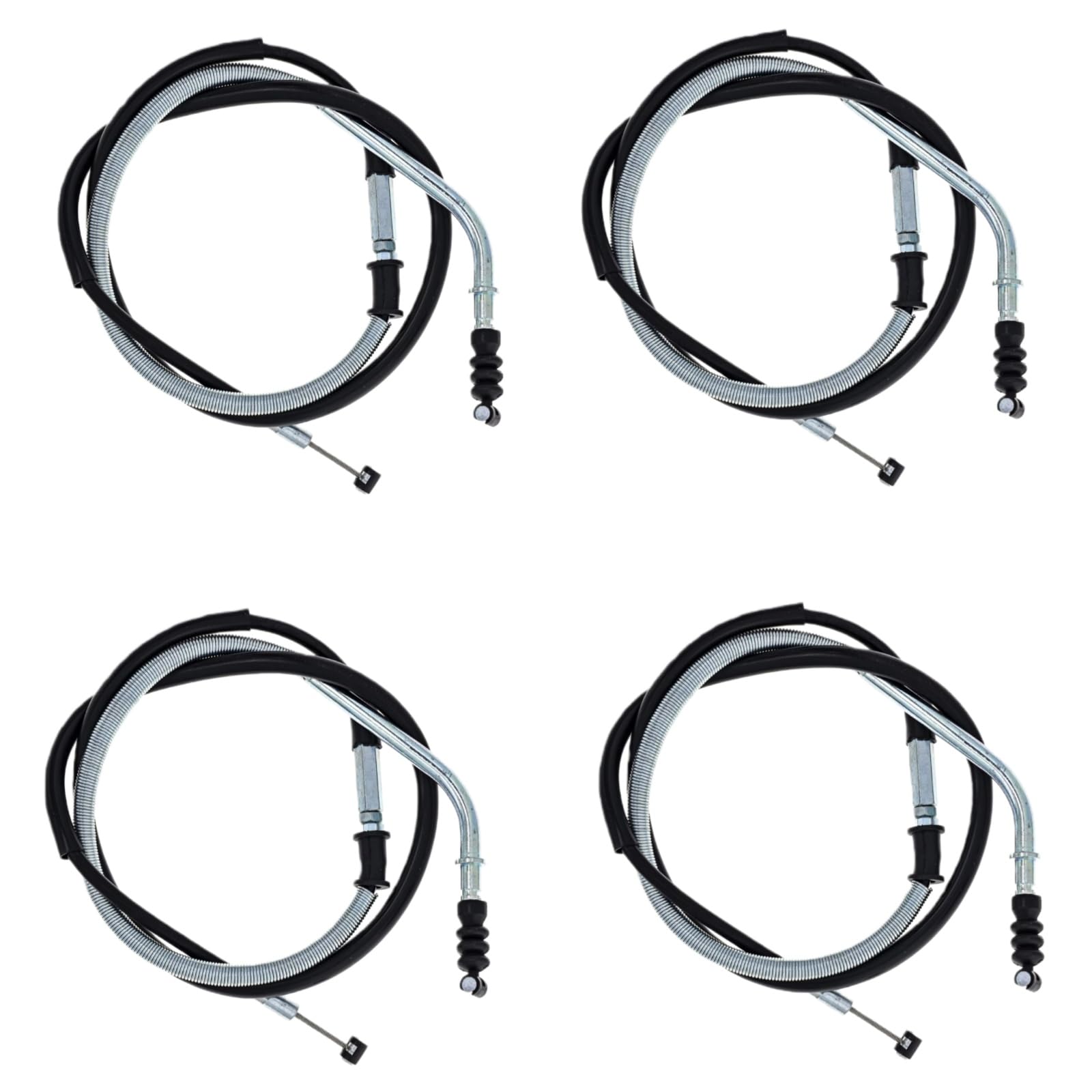 4PCS 1PD-26335-00-00 Clutch Cable Fits for Yamaha YFZ450 YFZ-450 2012-2013