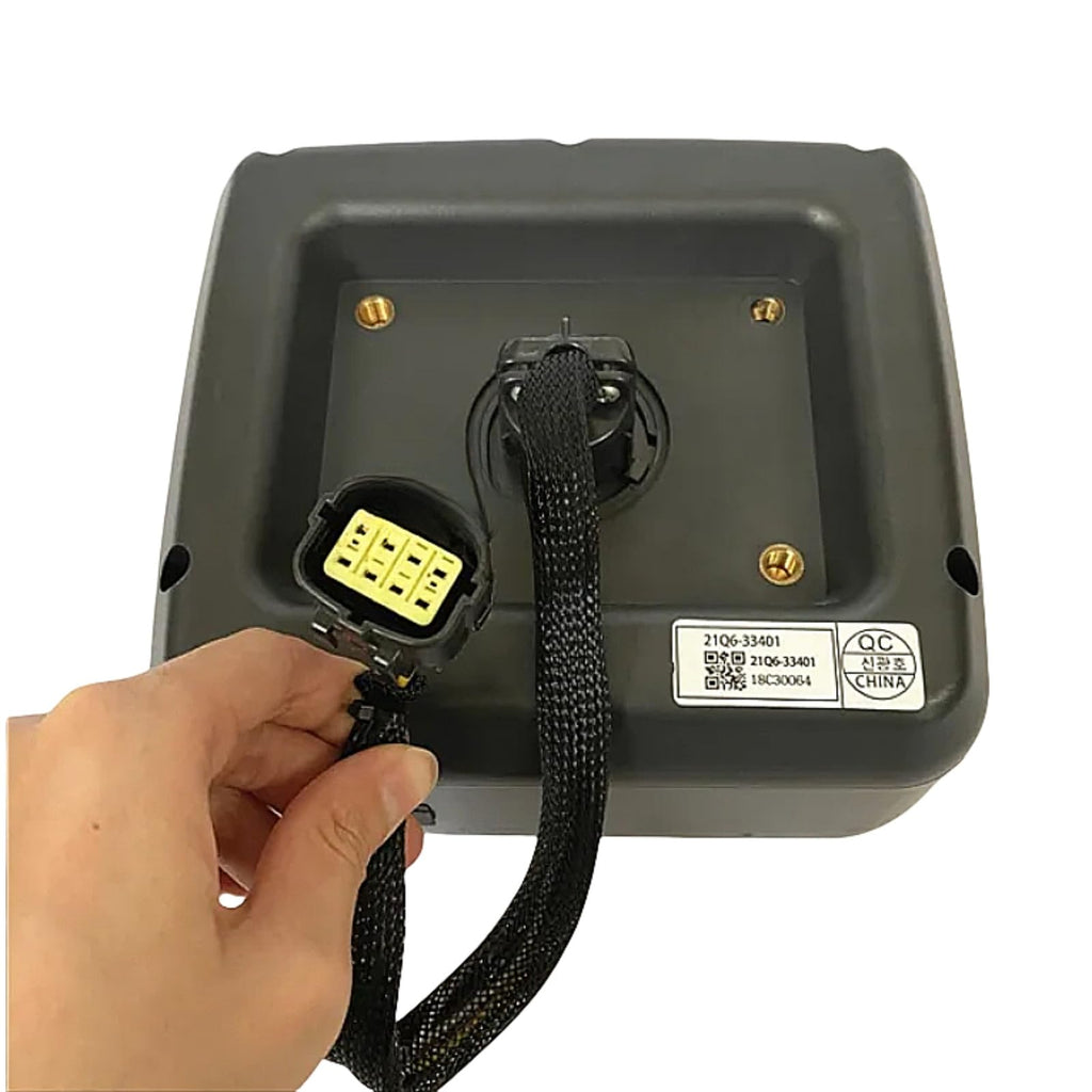 Excavator Monitor Display Panel 15E19-005 21Q6-33401 Fits for Hyundai R220-9S R480-9 Excavator