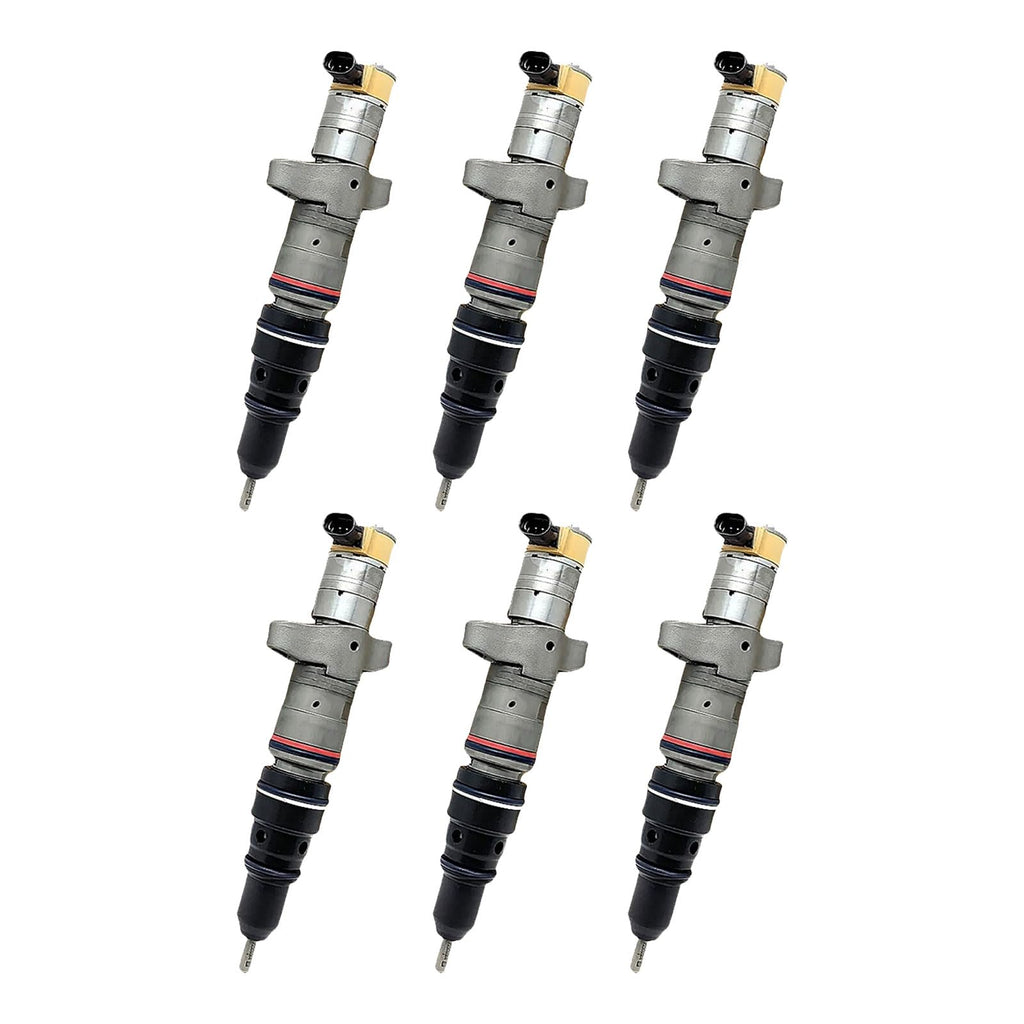 6PCS 3879427 387-9427 Fuel Injector 10R-7225 20R-8066 Fits for Caterpillar C7 Engine E320D E330D E324D E325D E329D Excavator Fuel System