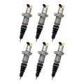 6PCS 3879427 387-9427 Fuel Injector 10R-7225 20R-8066 Fits for Caterpillar C7 Engine E320D E330D E324D E325D E329D Excavator Fuel System