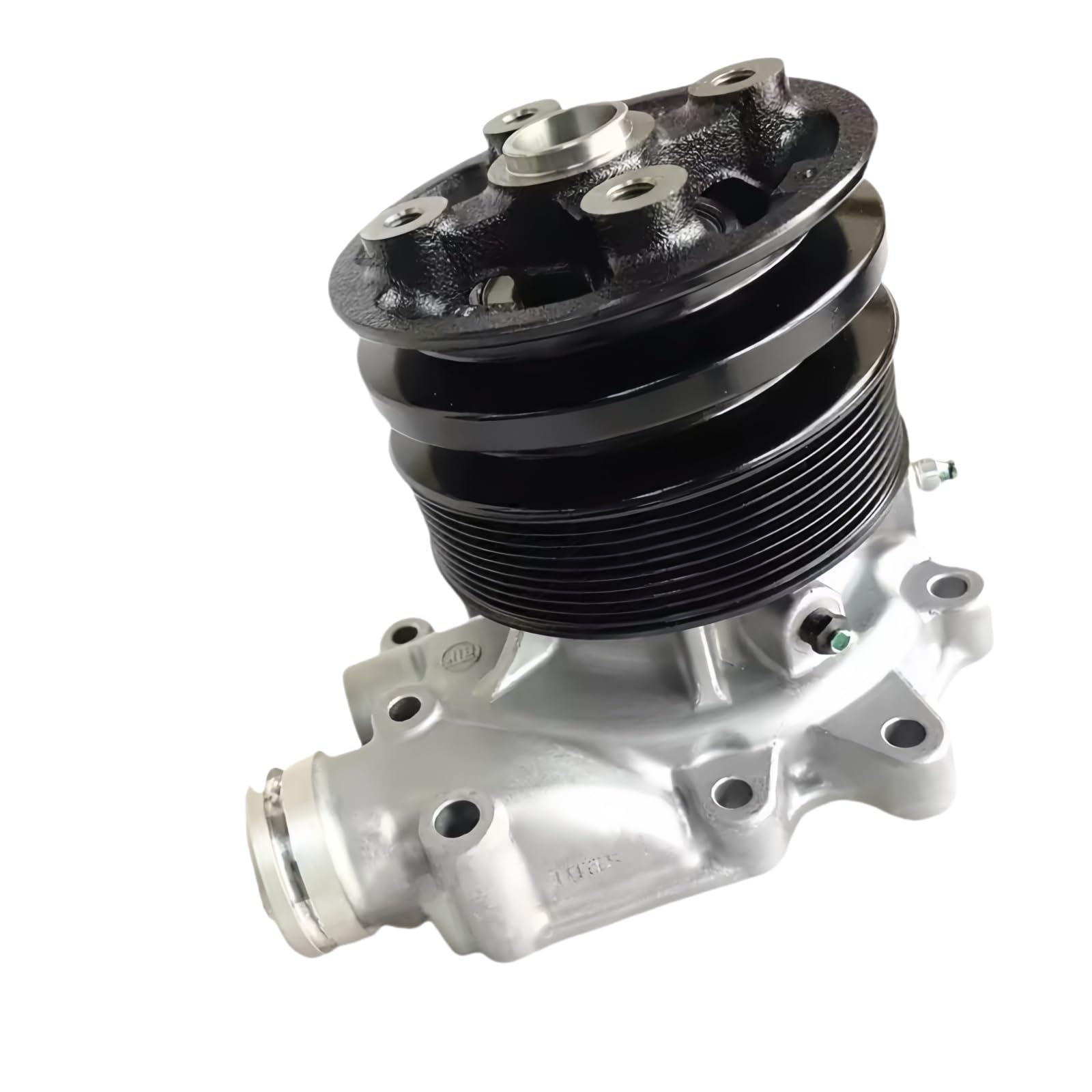 Water Pump 8-98042848-2 1-87310835-0 8-98042-848-2 Replacement for Isuzu 6HK1 1873109740 Pulley Using 9PK Cooling Belt FSR FVR Euro 3 Standard Aluminum Cover