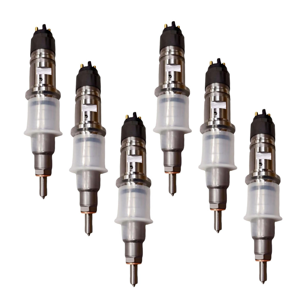 6pcs 0445120177 5254261 Common Rail Disesl Fuel Injector for QSB6.7L ISB6.7L QSB4.5L Engine