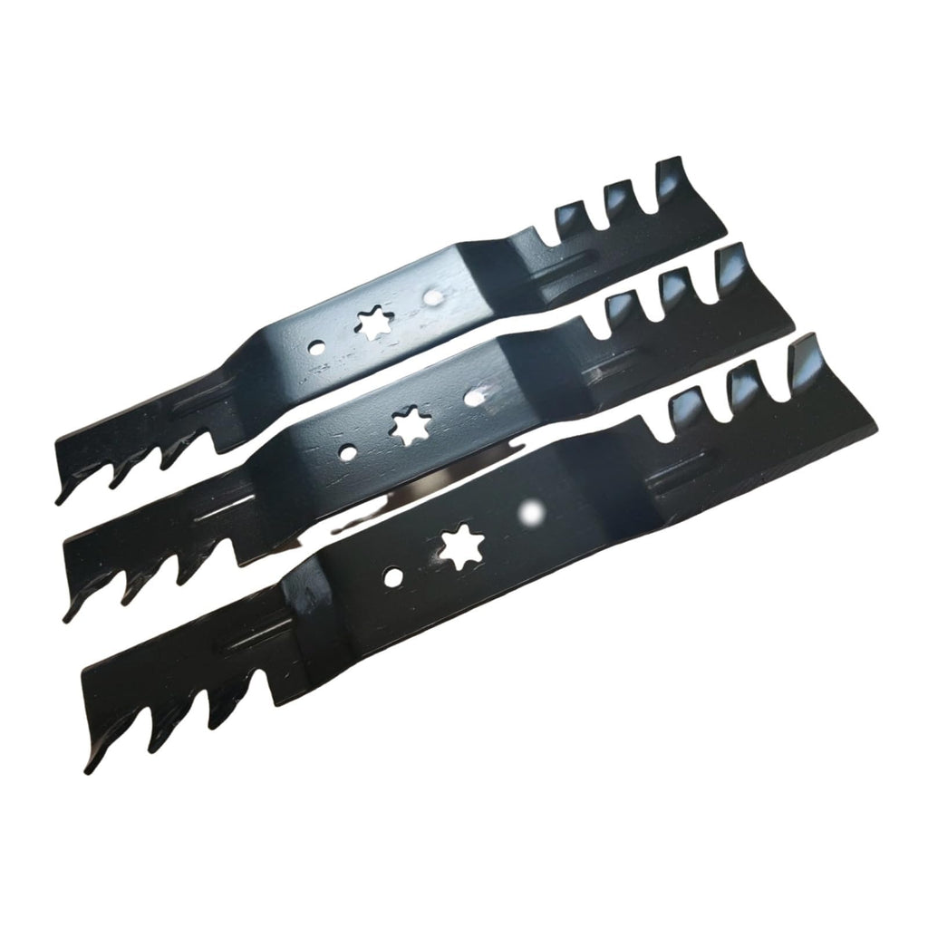6pcs Mower Blades 742-05052A 942-05052A  Fits for Cub Cadet 50 Lawn Tractors RZT Mowers 2015 Newer MTD13AQA1KQ897 14A7A3ZQ099 Replace parts