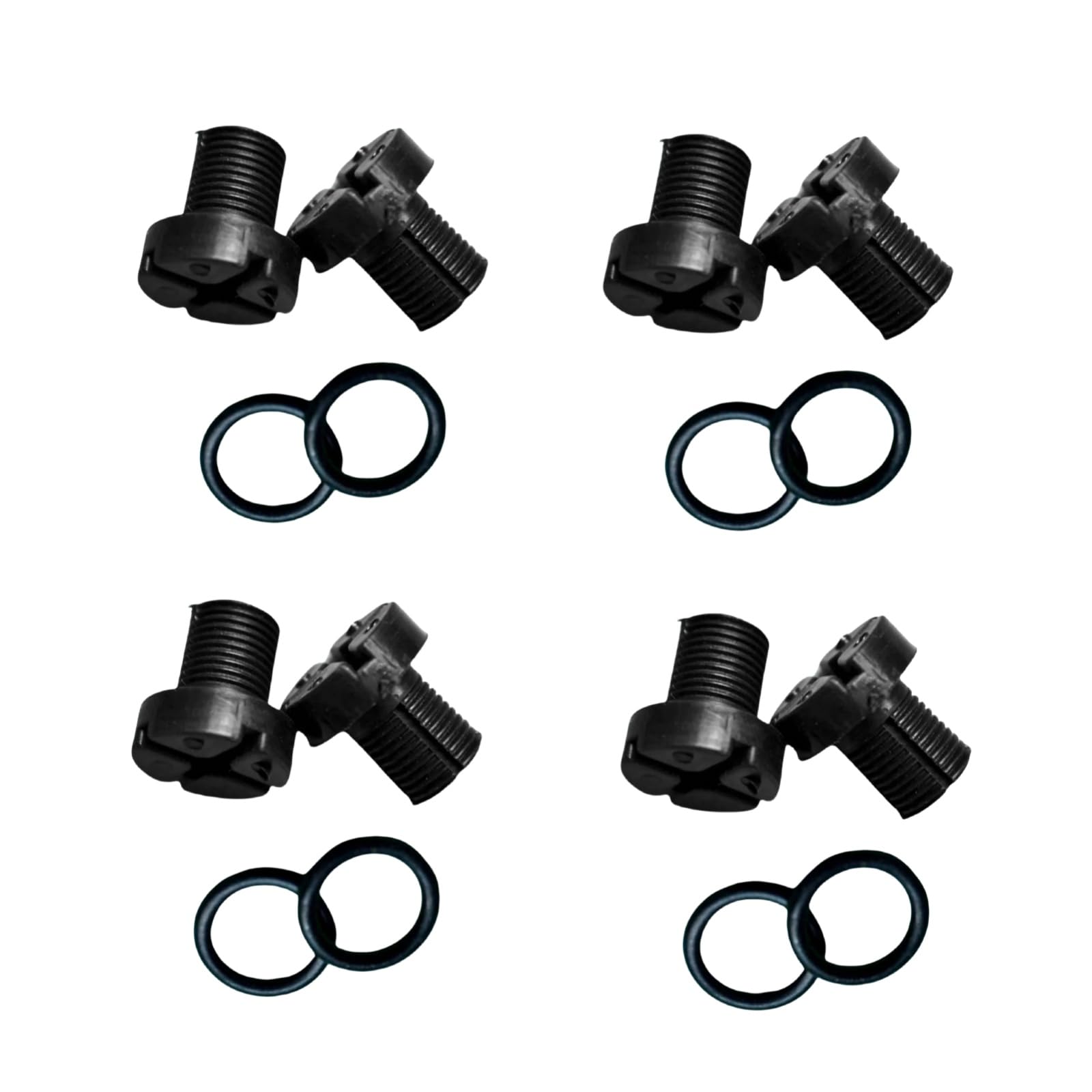 8PCS Coolant Expansion Tank Bleeder Screw with O-ring 17111712788 11537793373 Fits for BMW E46 E90 for Mini Cooper Replace parts