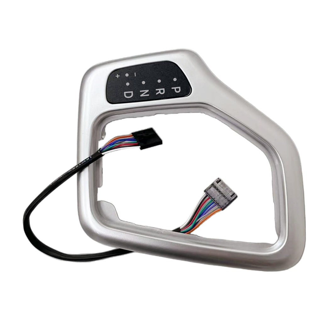 5YD27LS5AA White Transmission Shifter Bezel with Harness Fits for 2014-2018 Jeep Replace parts