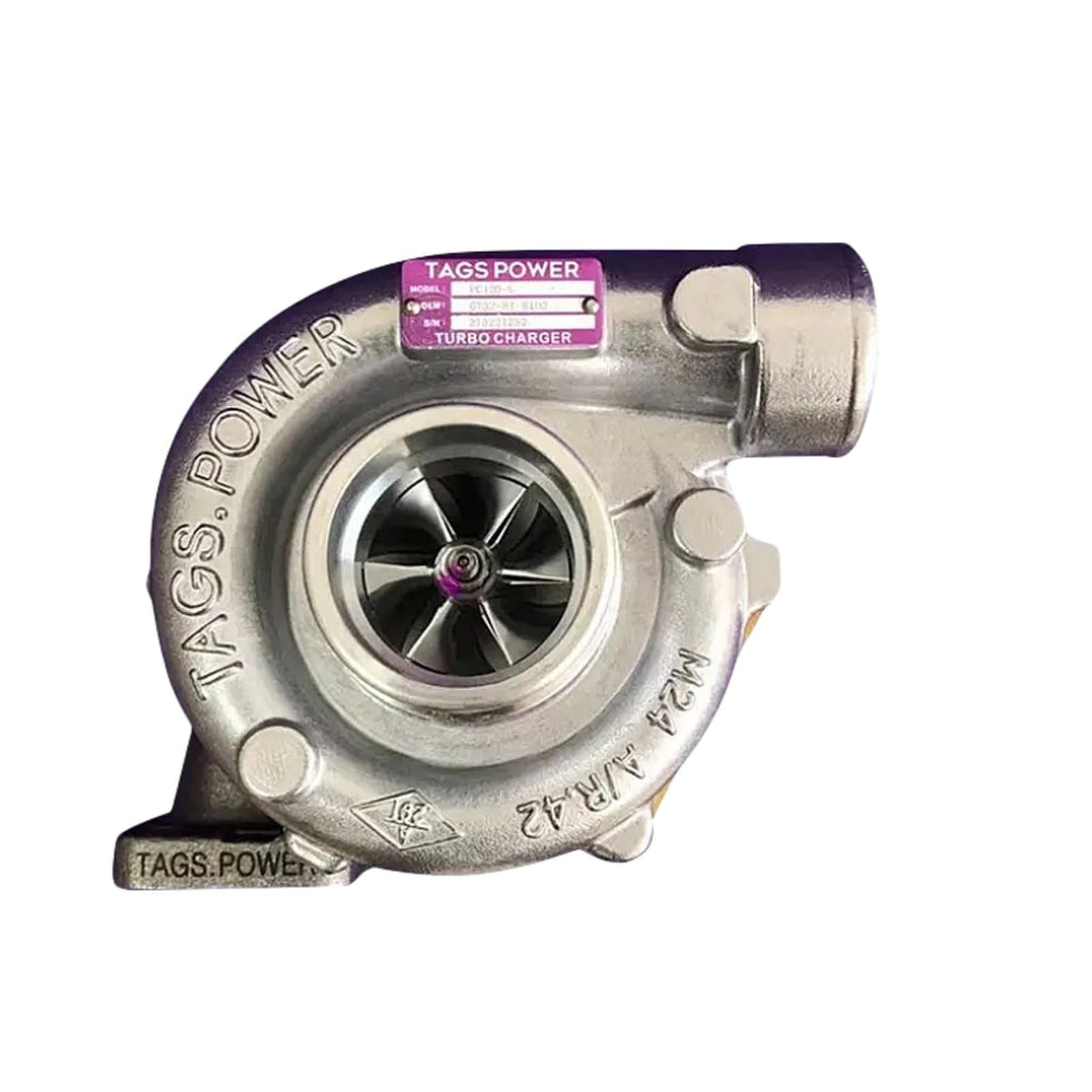 Turbocharger 6205-818110 HM-D00018 KZ-000962 49179-00240 15712 Fits for KATO HD700-7 PC120-5 Excavator 6D31 4D95 Engine