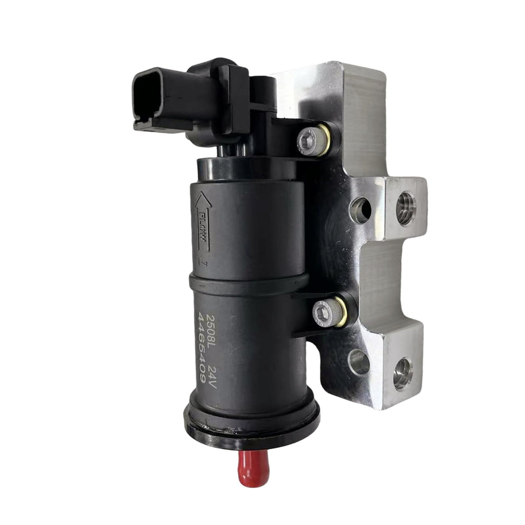 24V Fuel Transfer Pump 446-5409 4465409 Compatible for Caterpillar CAT C4.4 C6.6 C7.1 312E 312F 313F 924K 930K 938K