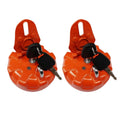 2PCS 110911-00375 Oil Fuel Tank Cap Cover with Keys 11091100375 Fits for Doosan DH200 Excavator Replace parts