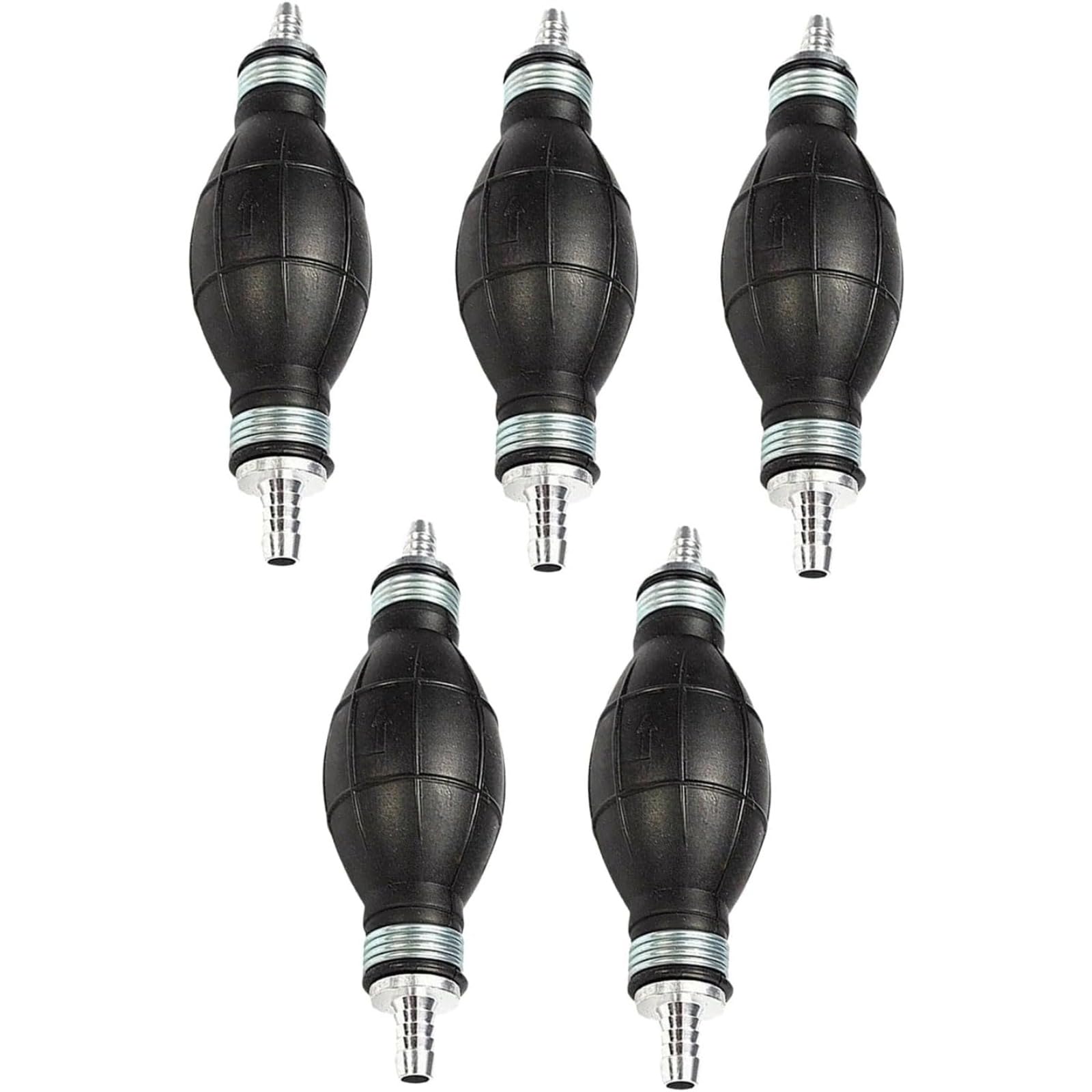 5PCS Fuel Primer Pump 6657734 6mm Fits for Bobcat 440 453 463 540 640 645 653 740 743 751 753 763 773 843 853 863 873 883 943 953 963 B300 BL370 BL570