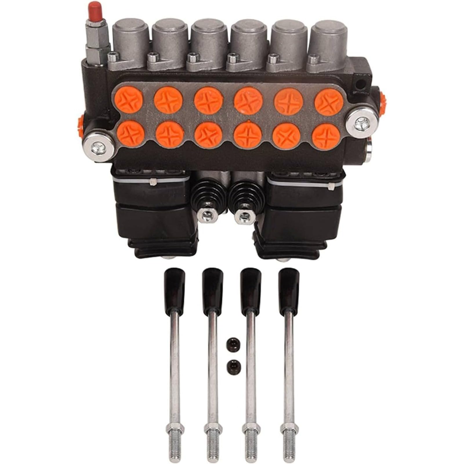 P4016A12J  A0216A0072 Hydraulic Control Valve W/ 4 Joysticks 6 Spool Fits for Excavator Replace parts