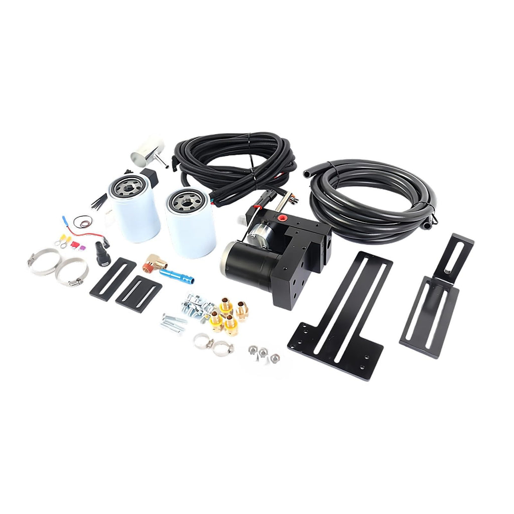165GPH TSC10165G Diesel Fuel Lift Pump System Kit Fits for 2001-2010 Chevy Diesel 6.6L V8 Replace parts