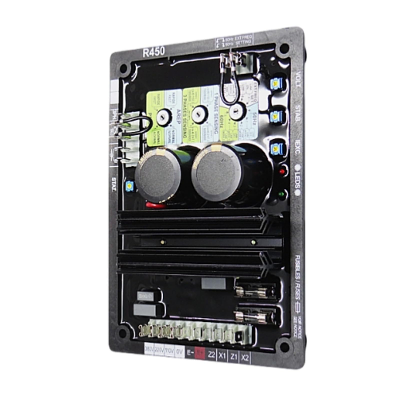 R450 AVR Automatic Voltage Regulator Fits for Generator Alternator Genset Replace parts