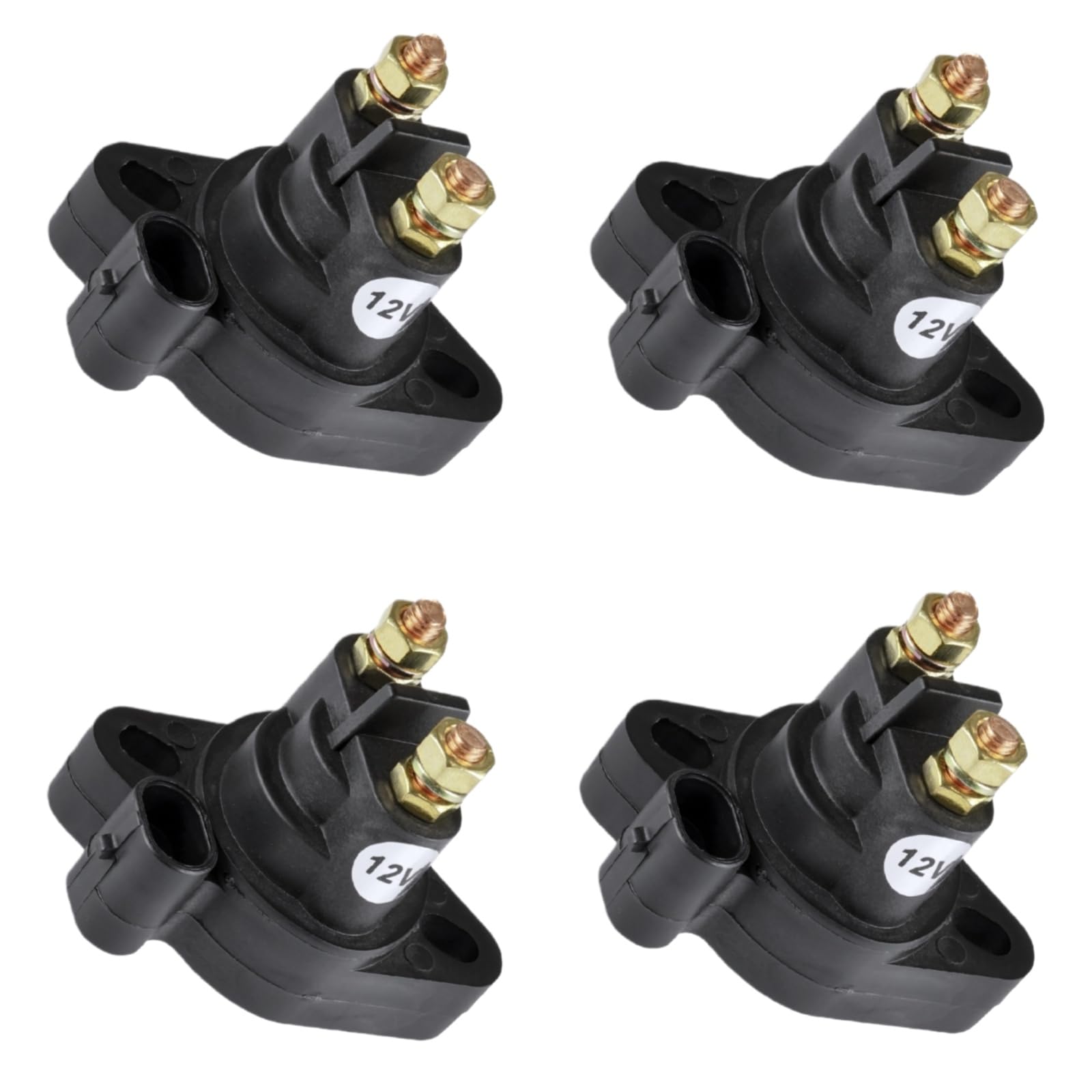4PCS 0445-058 0445-036 0445-123 Solenoid Relay Fits for Arctic for Cat 550 550S 2009 2010 2011 2012 2013 2014