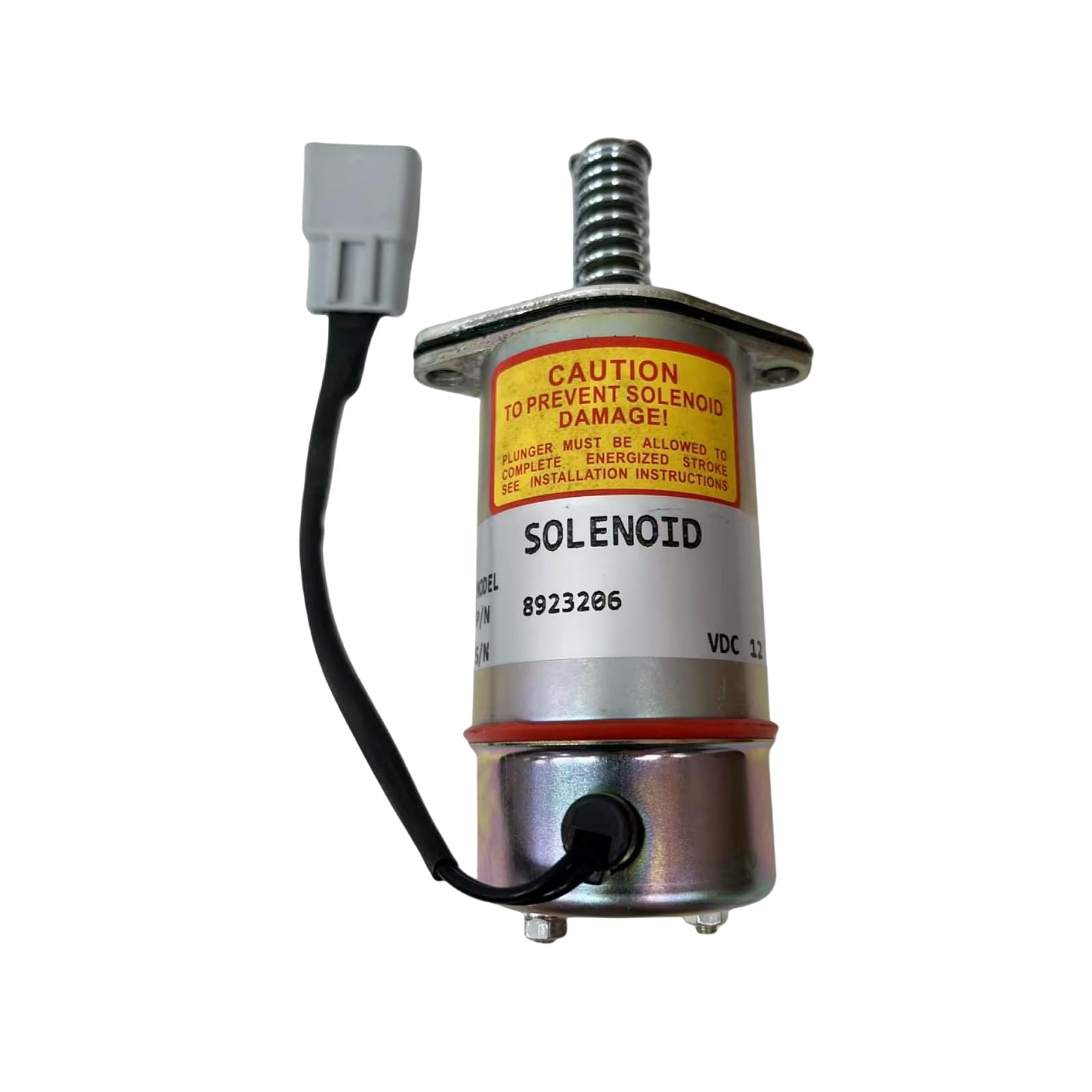 12V Heavy Duty Solenoid Detroit D513-A30 Compatible with Diesel 8.2L D513-A30V12 8923206