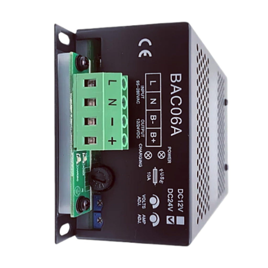 BAC06A 24V 3A Battery Charger Switching Floating Charger Fits for Generator Replace parts