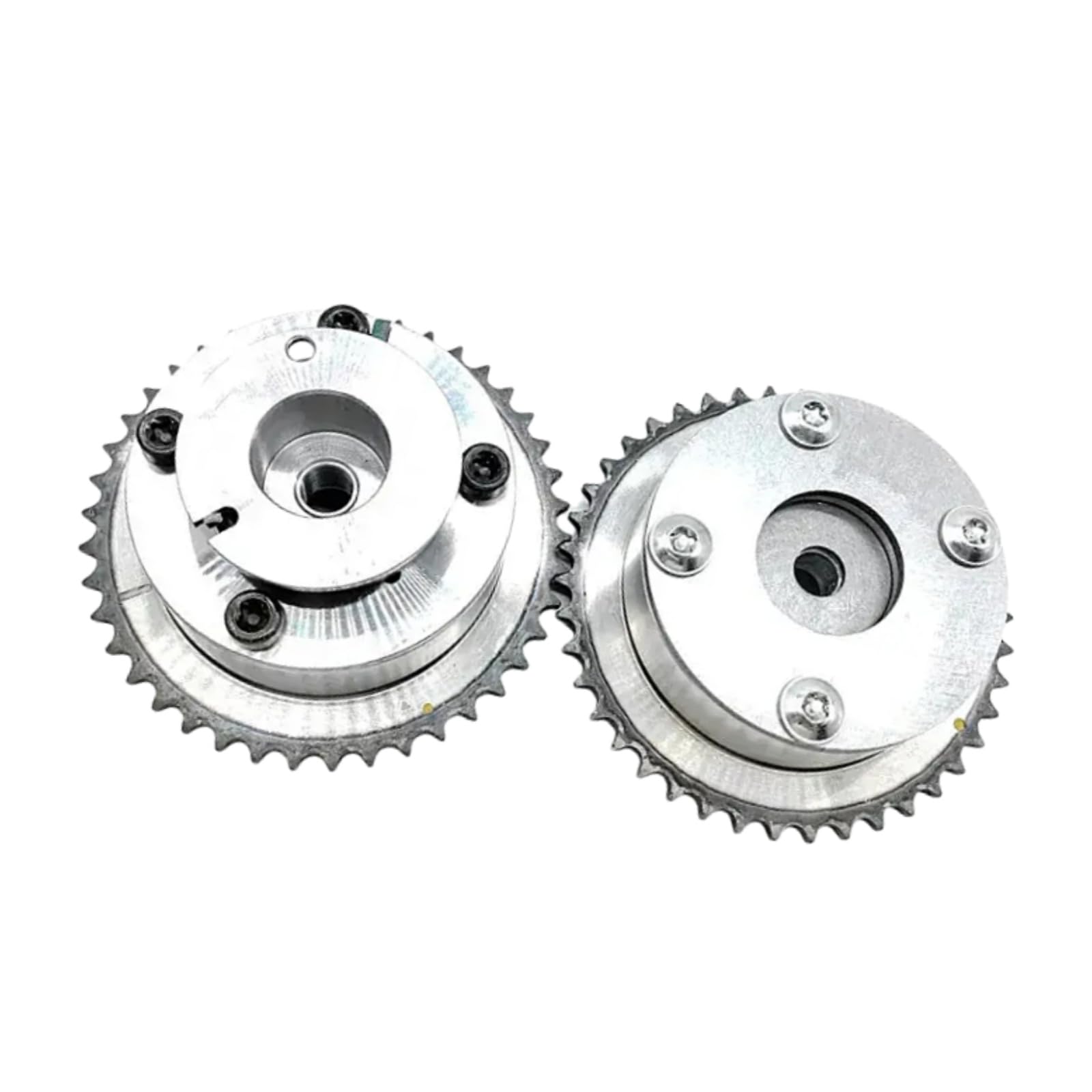 24321-2E200 24350-2E201 Engine Timing Chain Kit with 2PCS Intake&Exhaust CVVT Gear 24350-2E200 24370-2E200 Fits for 2014-16 Elantra Tucson Kia Soul Forte5 2.0L,