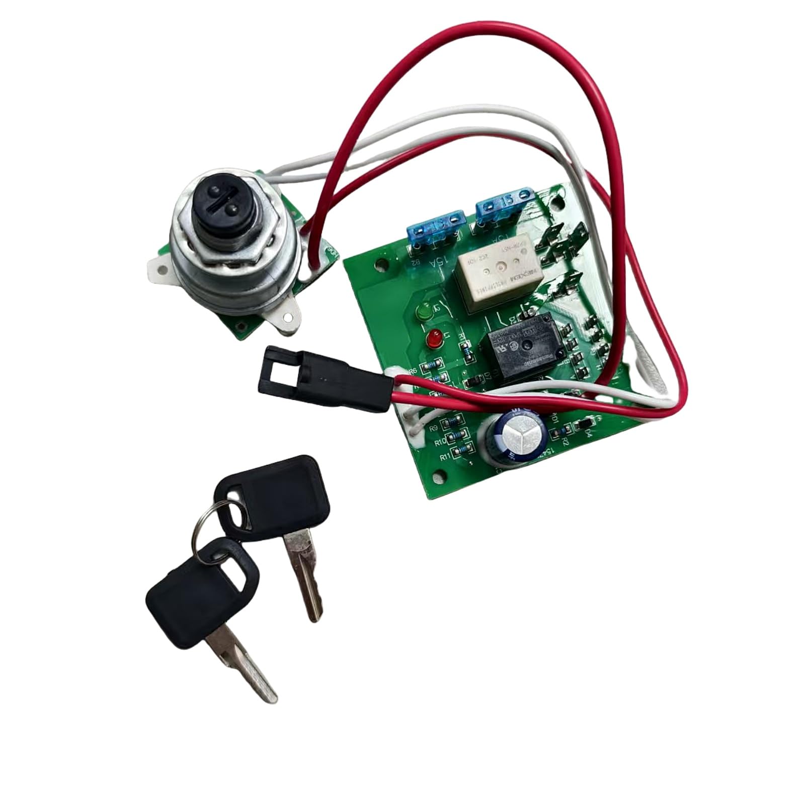 Ignition Switch Module W/Key AM115471 AM136681 Fits for John Deere 415 425 445 455
