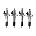 4PCS Fuel Injector 1-15300421-0 1153004210 Fits for Hitachi ZX160 ZX230 Excavator for Isuzu 6WG1 Engine