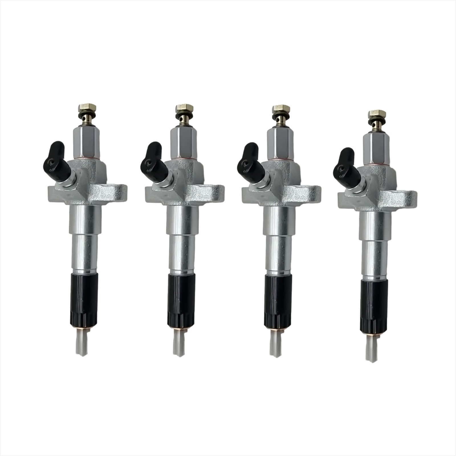 4PCS Fuel Injector 1-15300421-0 1153004210 Fits for Hitachi ZX160 ZX230 Excavator for Isuzu 6WG1 Engine