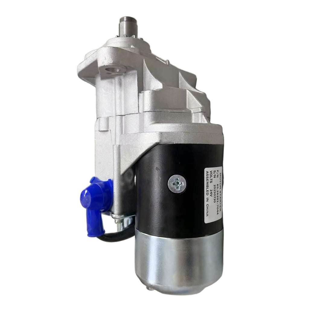 65.26201-7044 03111-7021 03112-7021 Starter Motor Fits for Doosan Daewoo DB58T Engine DH130-5 DH220-5 DH150-7 DH220-7 Excavator 24V/5.5KW 11 Tooth