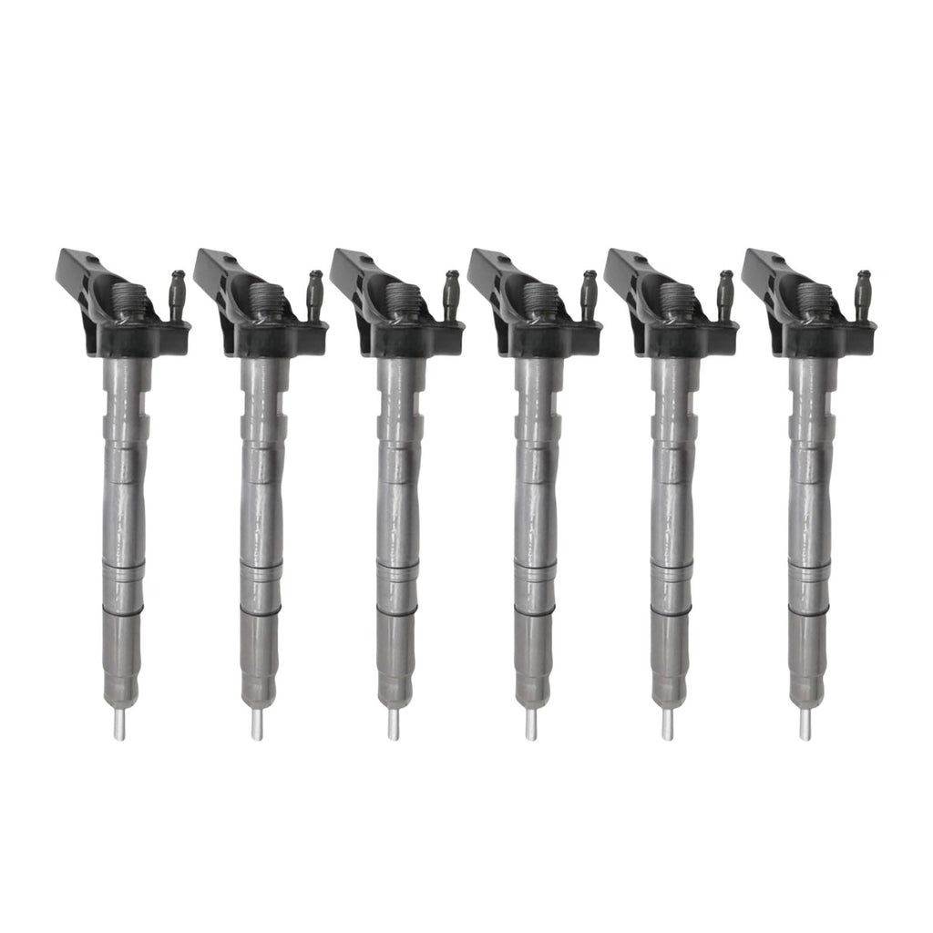 6PCS Fuel Injector 0445117076 0445-117076 Fits for Audi Fits for VW 3.0 TDI Replace parts