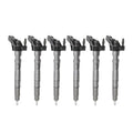 6PCS Fuel Injector 0445117076 0445-117076 Fits for Audi Fits for VW 3.0 TDI Replace parts